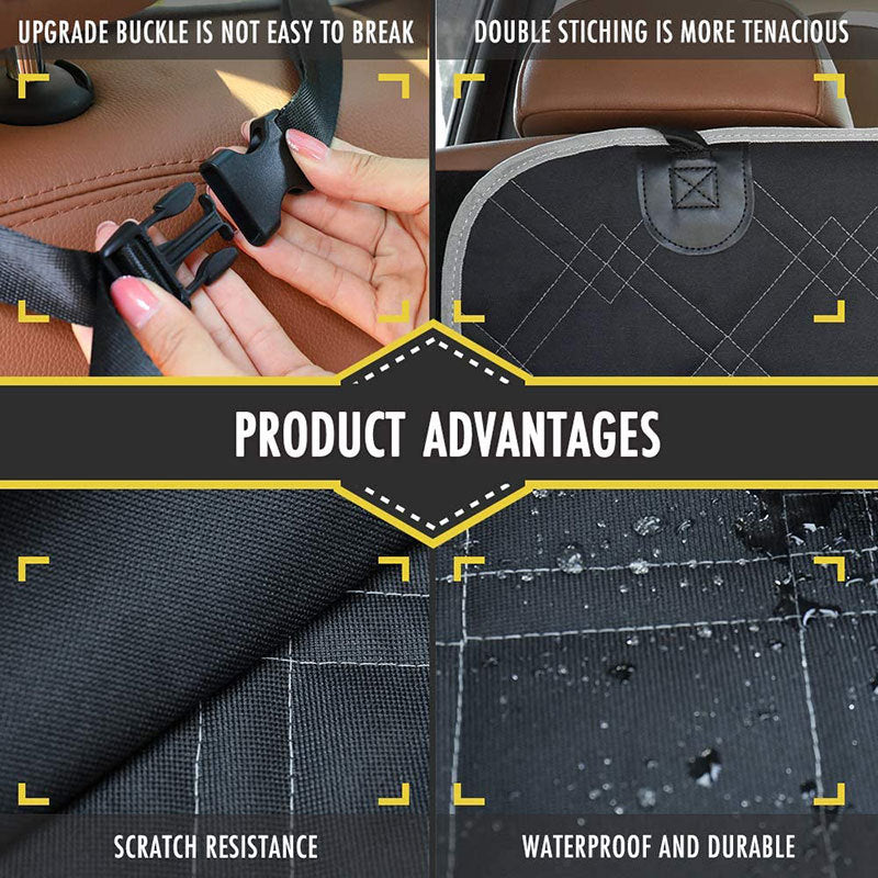 Ultimate Car Travel Pet Mat - Durable Trunk & Seat Protector for Dogs