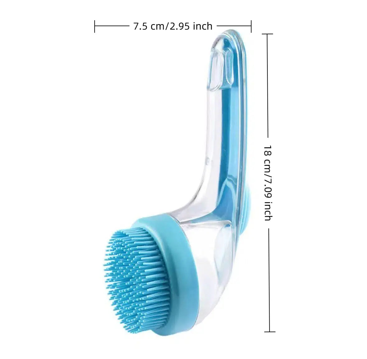 2026 2-in-1 Pet Bath & Grooming Brush with Soap Dispenser - Gentle Massage Tool for Dogs & Cats, Enhances Hair Care & Bathing Experience