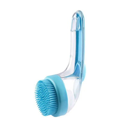 2026 2-in-1 Pet Bath & Grooming Brush with Soap Dispenser - Gentle Massage Tool for Dogs & Cats, Enhances Hair Care & Bathing Experience