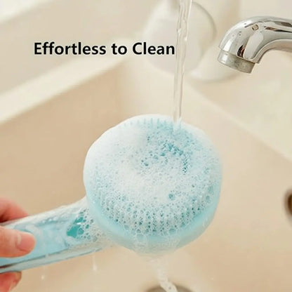 2026 2-in-1 Pet Bath & Grooming Brush with Soap Dispenser - Gentle Massage Tool for Dogs & Cats, Enhances Hair Care & Bathing Experience