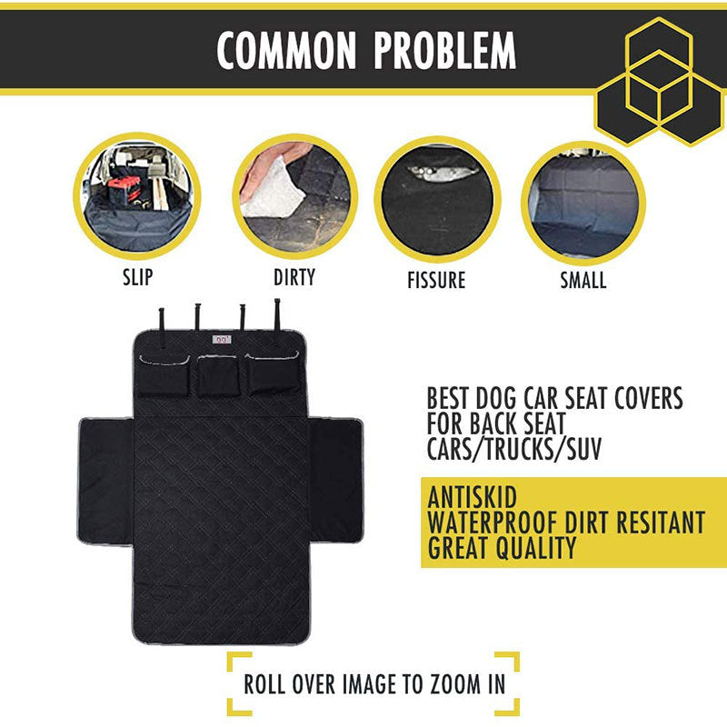 Ultimate Car Travel Pet Mat - Durable Trunk & Seat Protector for Dogs