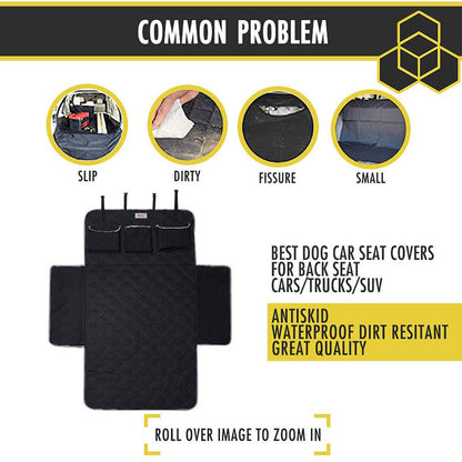 Ultimate Car Travel Pet Mat - Durable Trunk & Seat Protector for Dogs