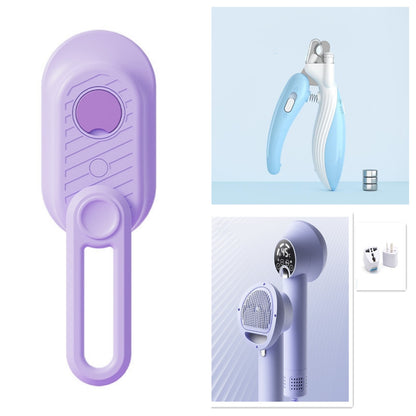 LED Electric Pet Nail Clippers & Grinder - Safe & Easy Dog & Cat Nail Care with Built-in Light